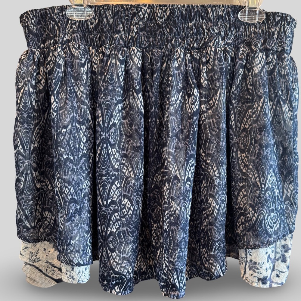 Converse blue and White Mini Shear Skirt